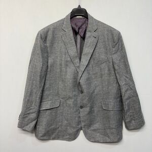 Joseph Abboud Men Guabello Wool Linen Blazer Jacket Size 50R 50 Regular D033 6